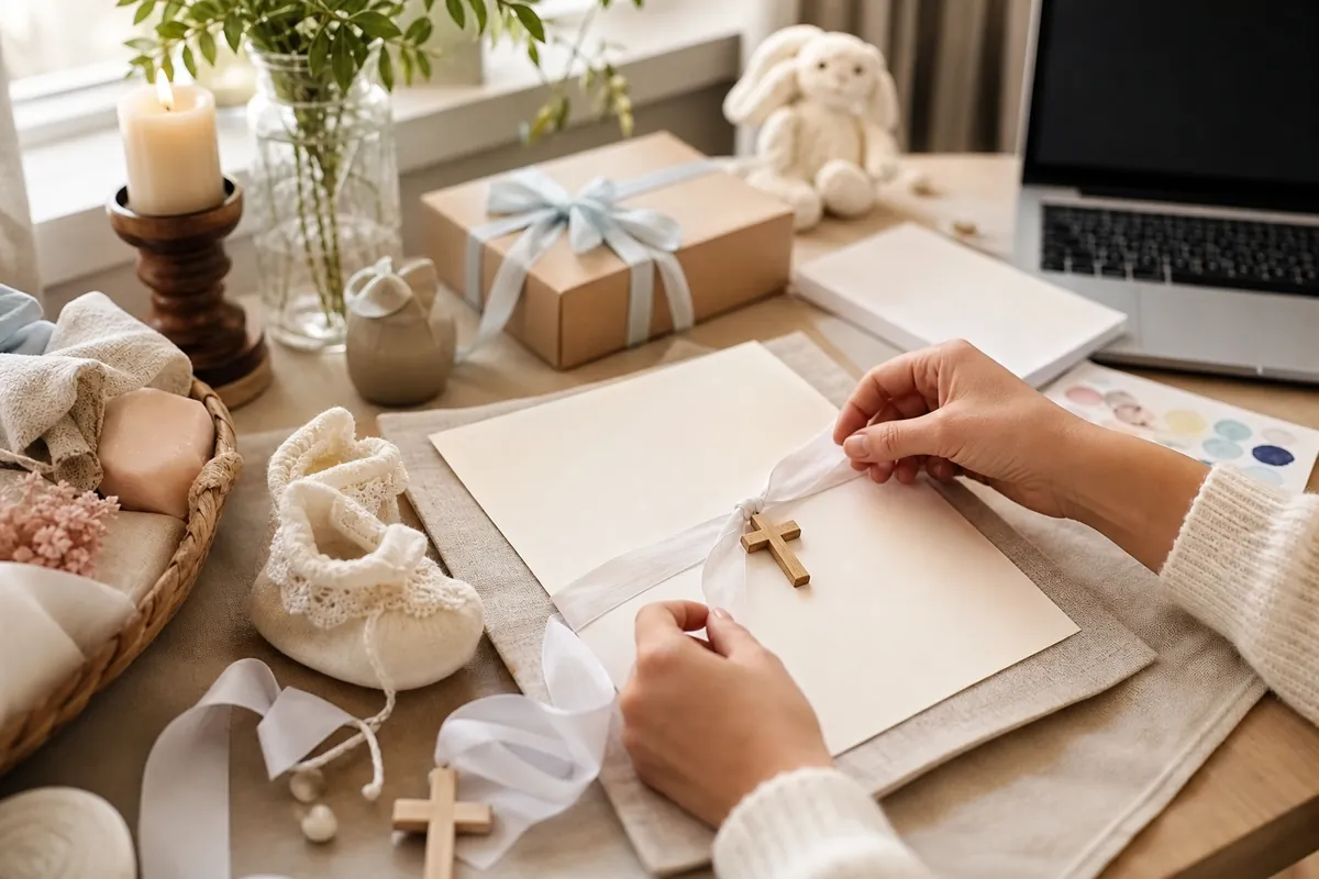 Illustration supporting How to Word a Baptism Gift for a Baby Boy or Girl