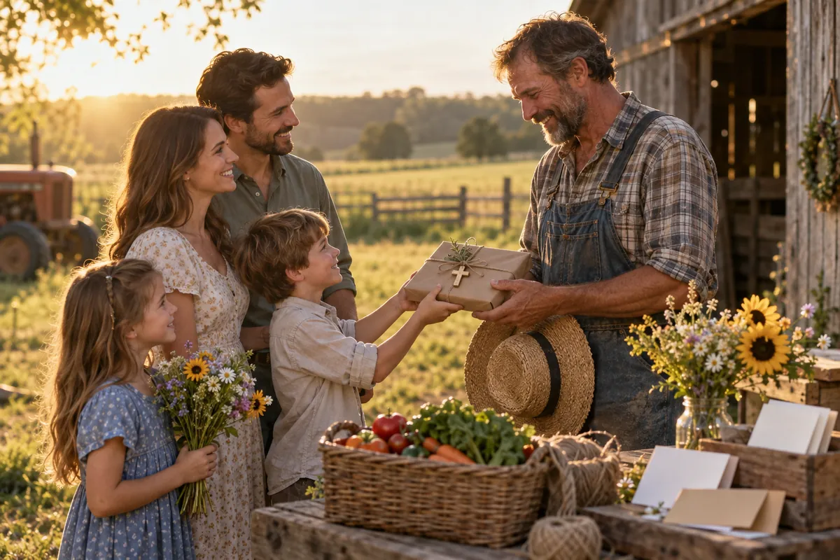Illustration supporting What to Give a Farmer as a Thank-You Gift