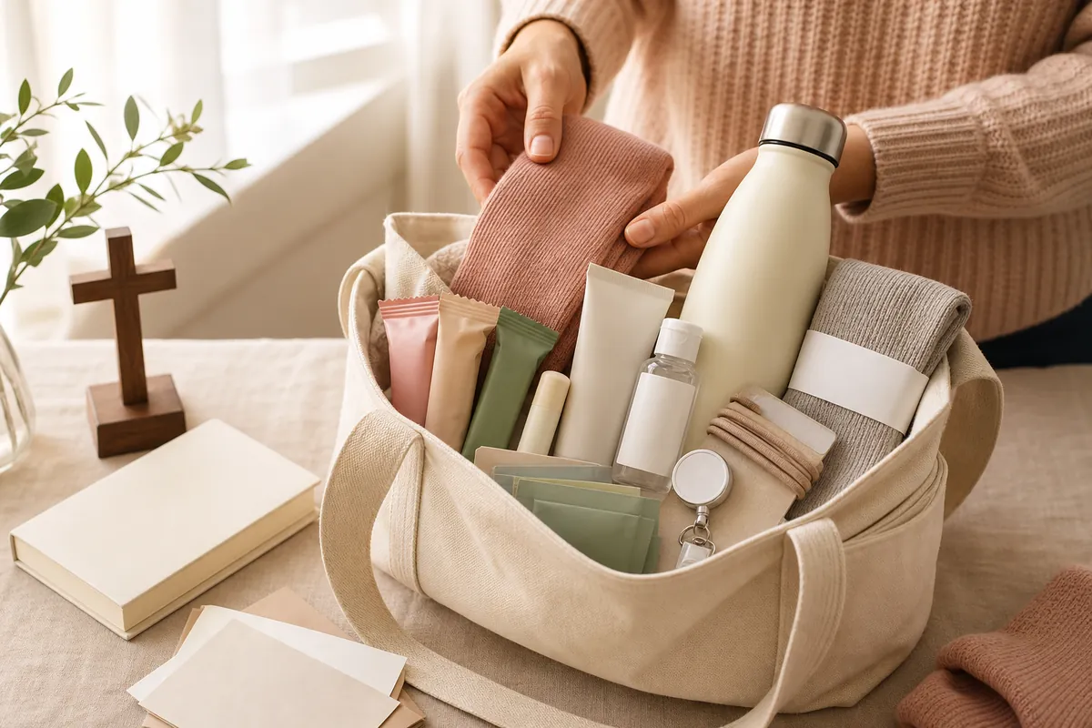 Illustration supporting What to Pack in a Hospital Bag for the Nurse in Your Life