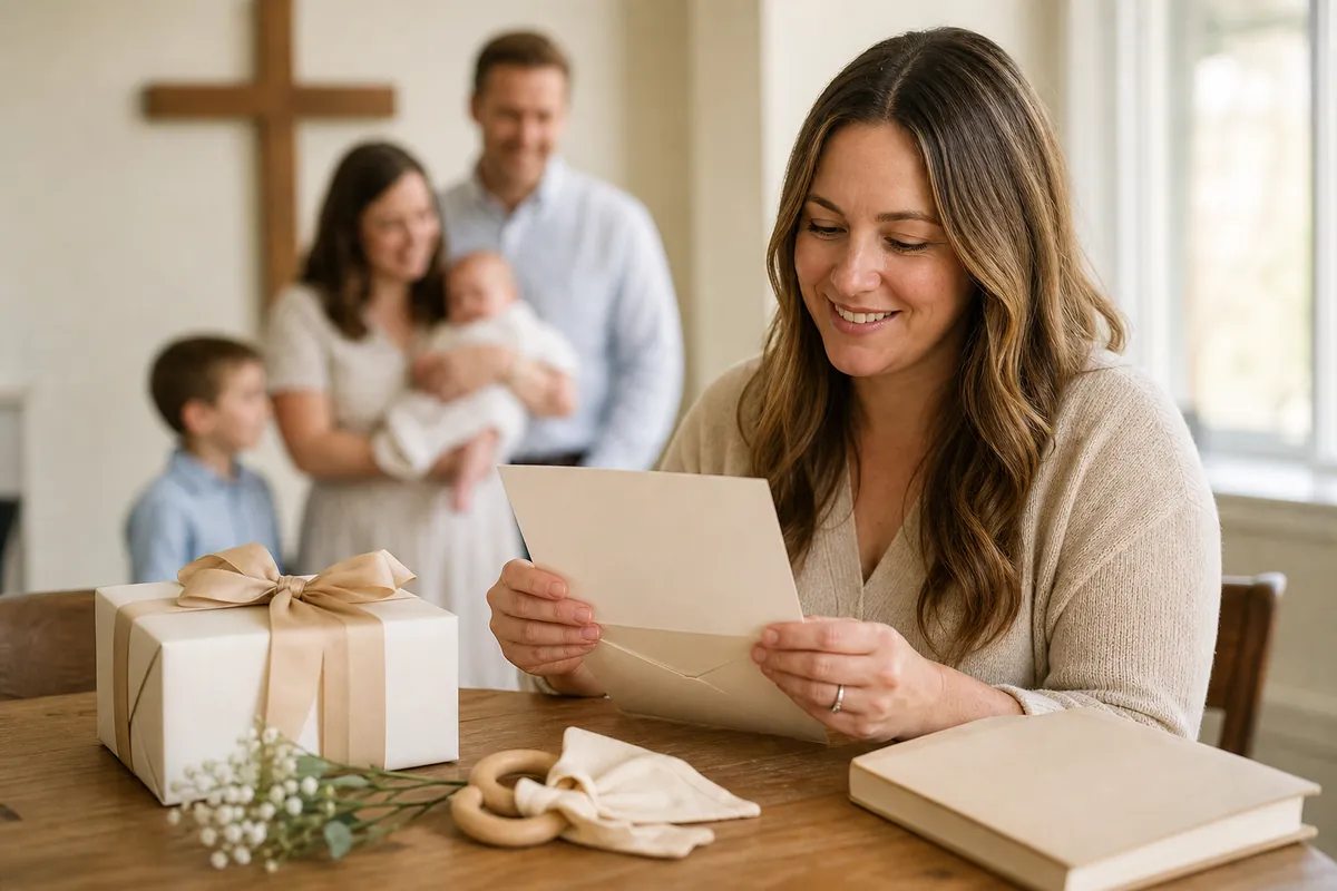 Illustration supporting What to Write in a Baby Dedication Card: Heartfelt Messages