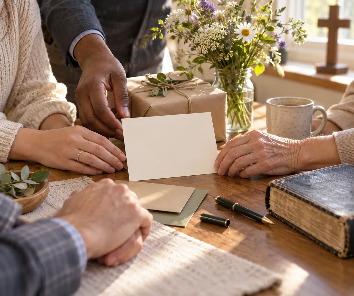Illustration supporting What to Write in a Card for a New Pastor