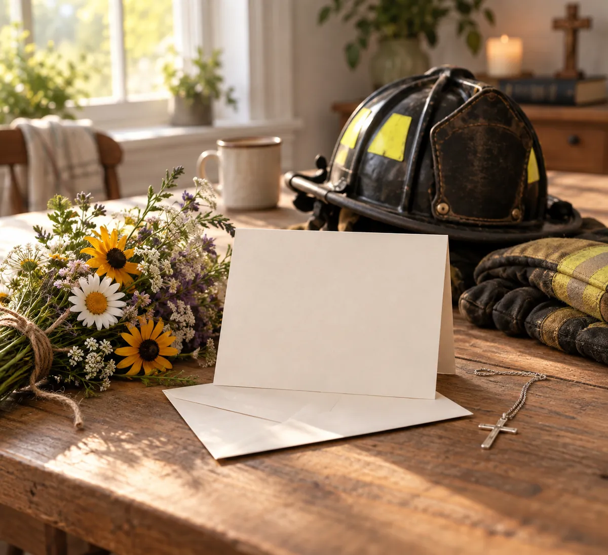 Illustration supporting What to Write in a First Responder Thank-You Card