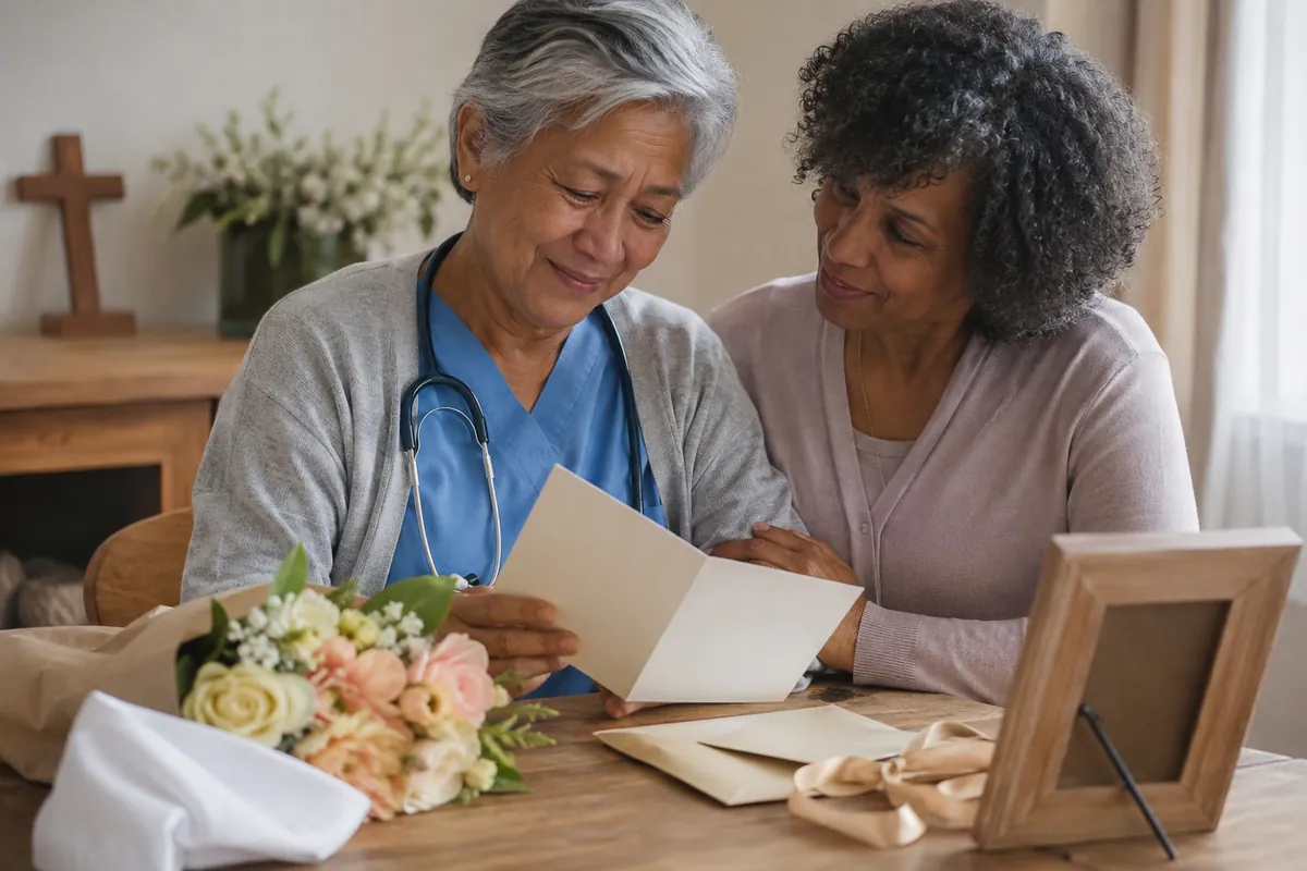 Illustration supporting What to Write in a Retirement Card for a Nurse